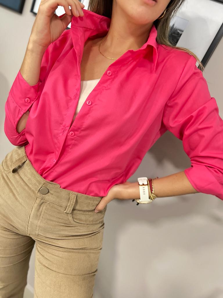 Camisera Chai, Manga Larga con Botones