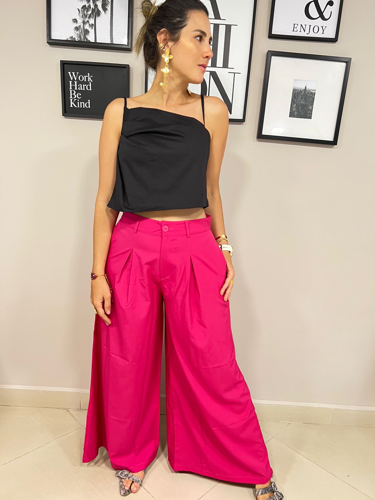 Pantalón Palazzo Dior