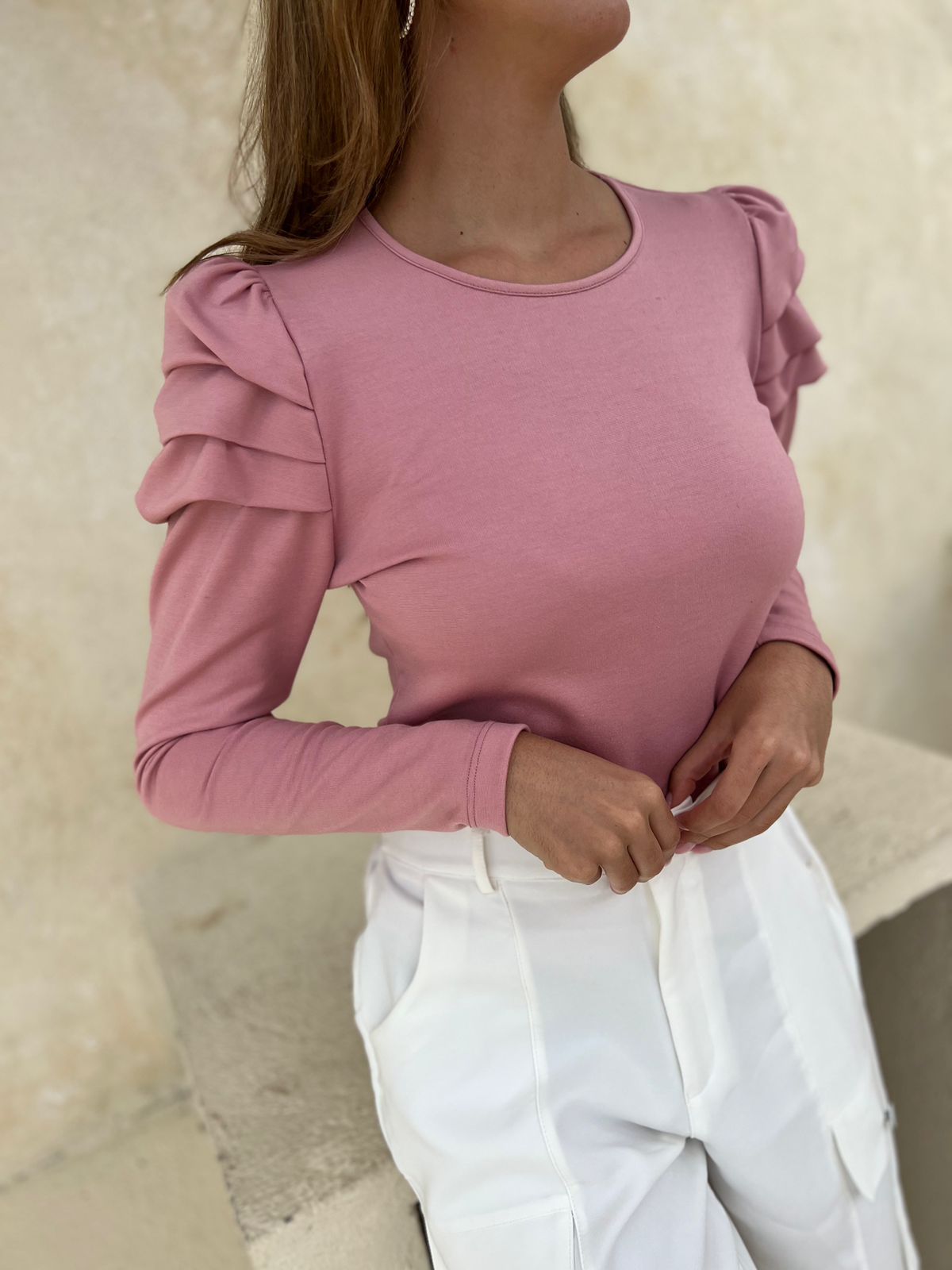 Blusa cuello redondo Antares