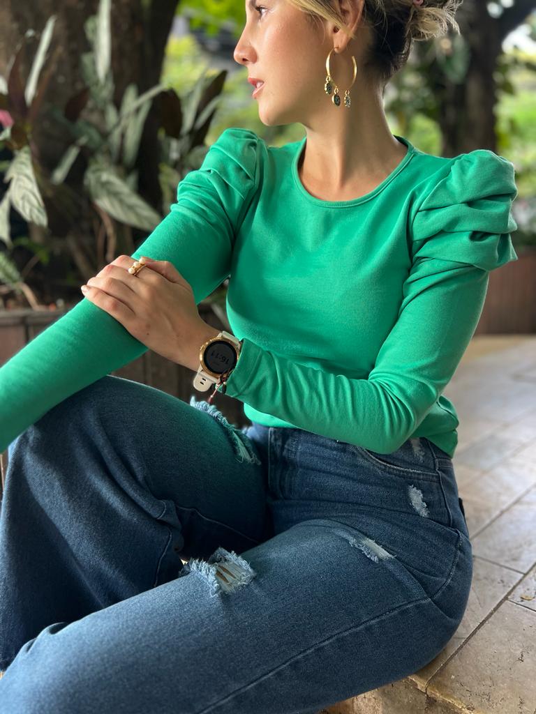 Blusa cuello redondo Antares