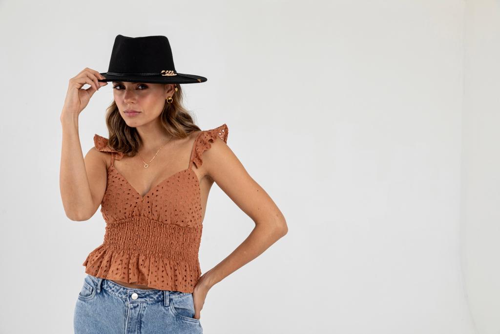 Blusa Ojalillo Pluma