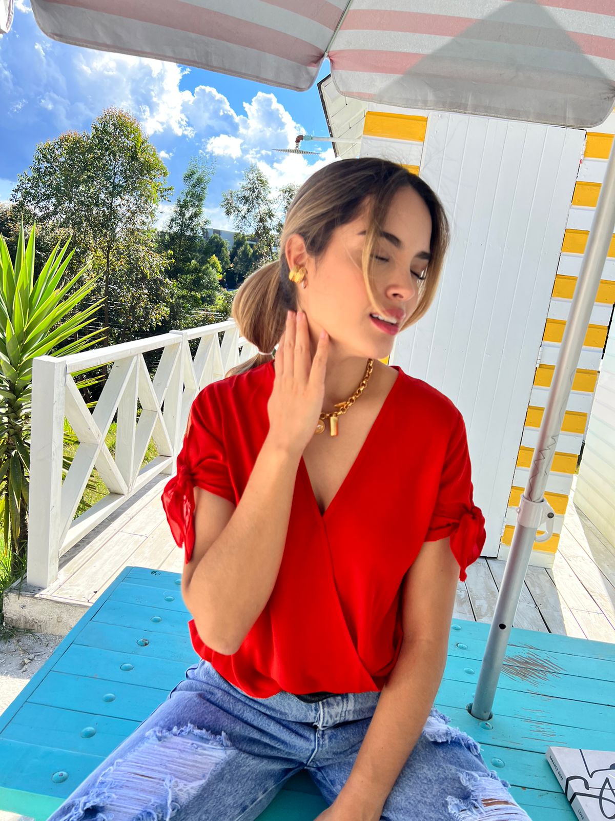 Blusa Seda Raffi