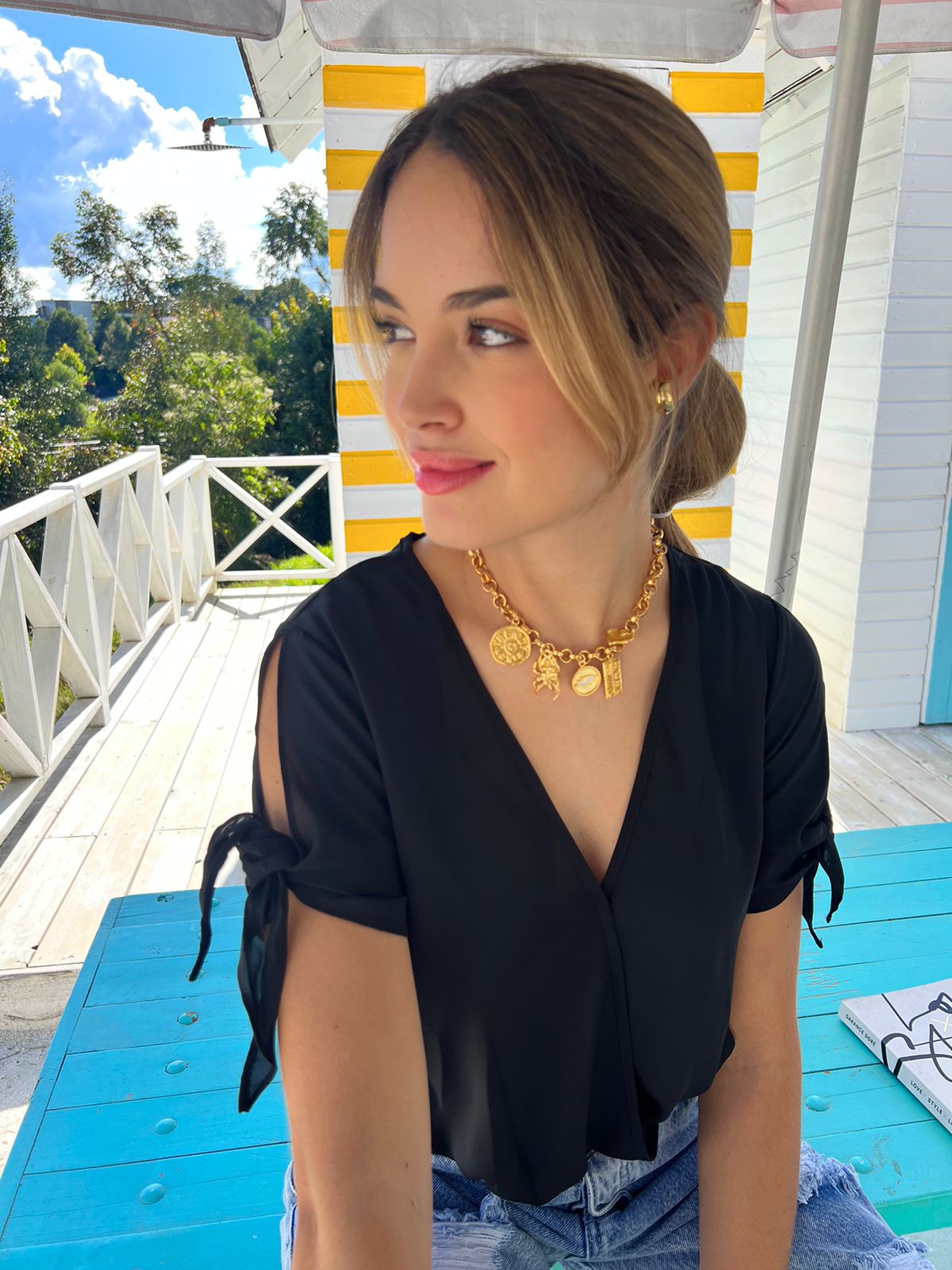 Blusa Seda Raffi