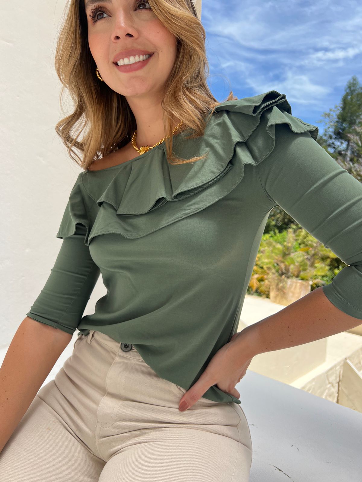 Blusa boleros Hortencia