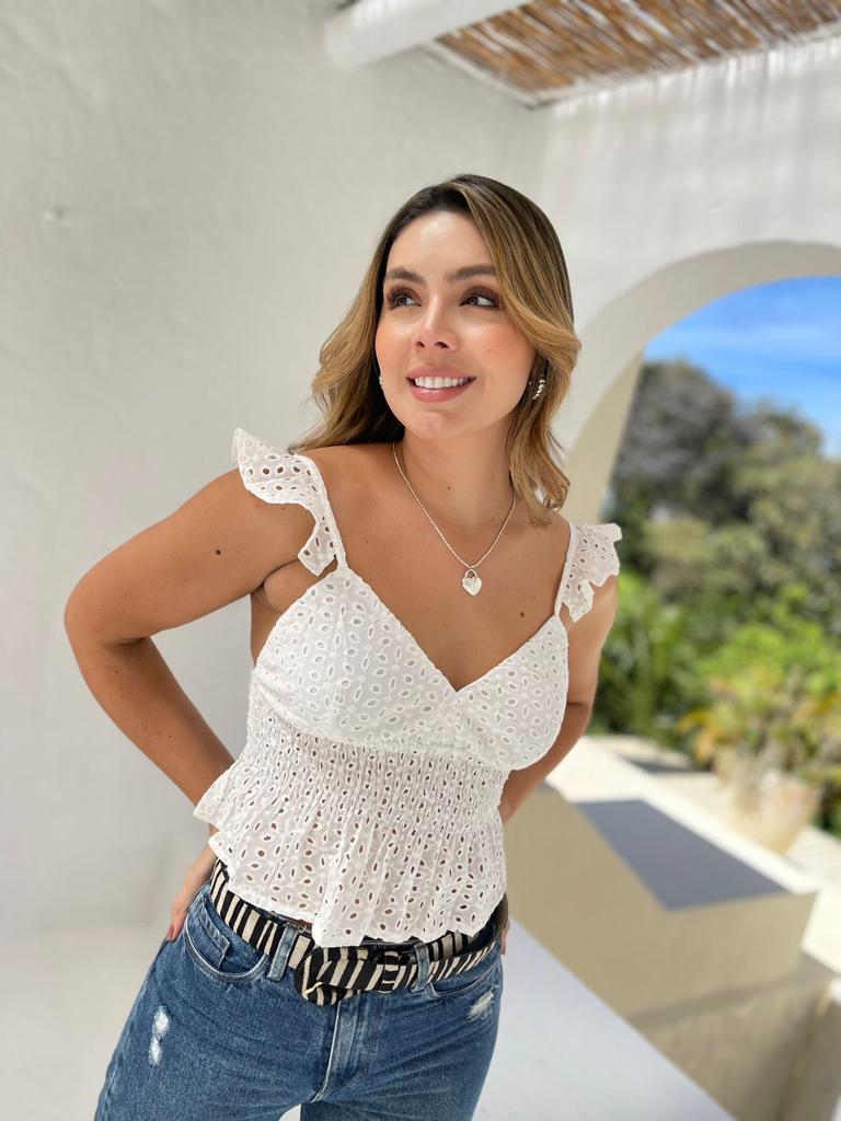 Blusa Ojalillo Pluma