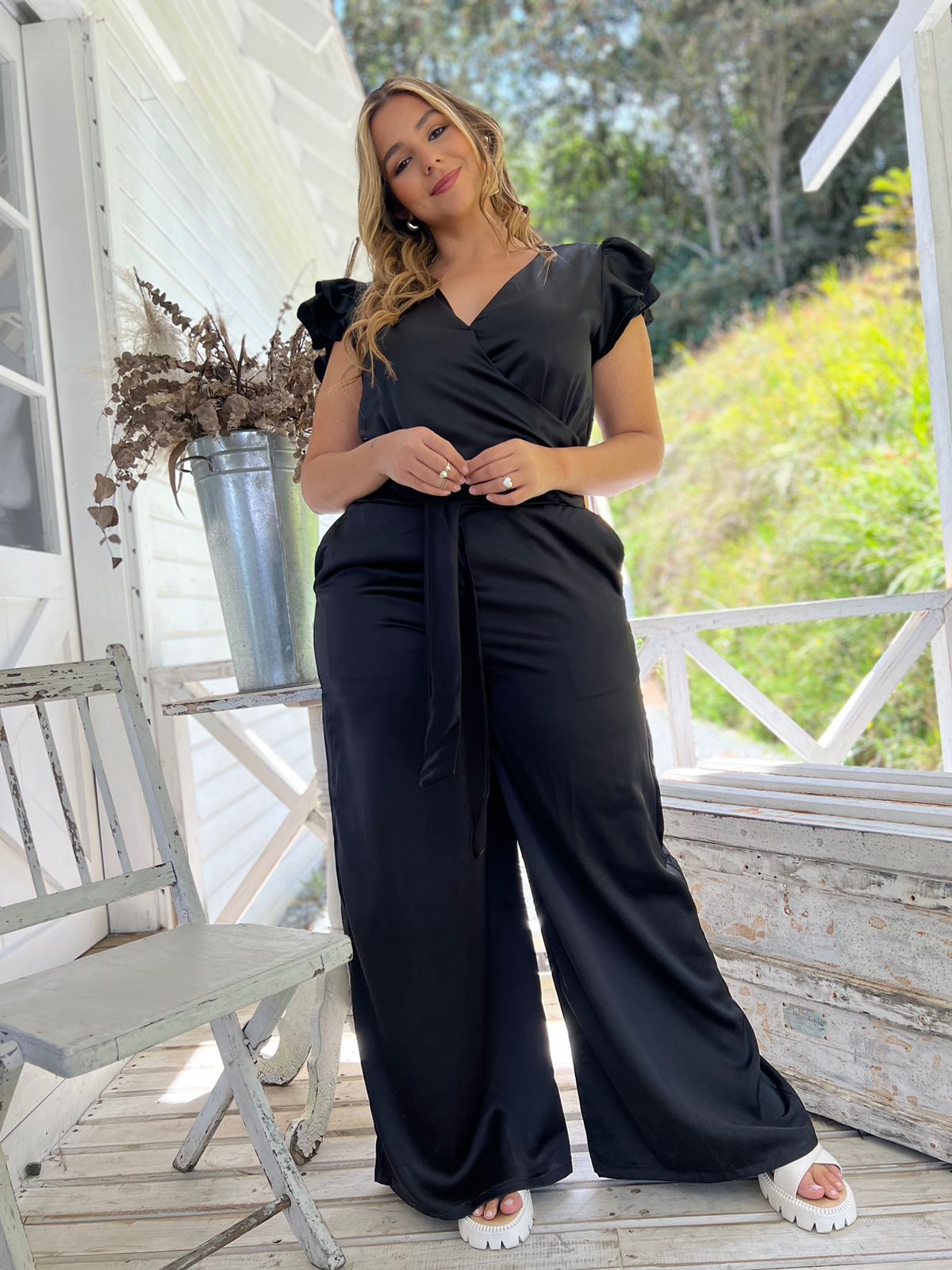 Enterizo Satin Diva