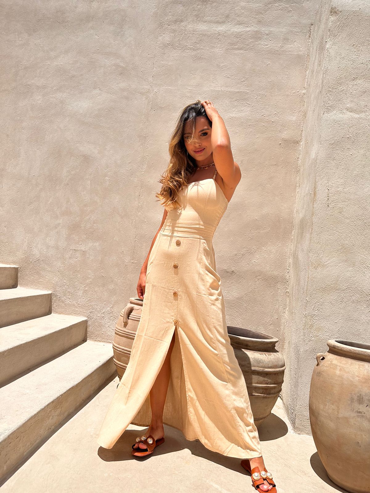 Vestido Estraple Nastia