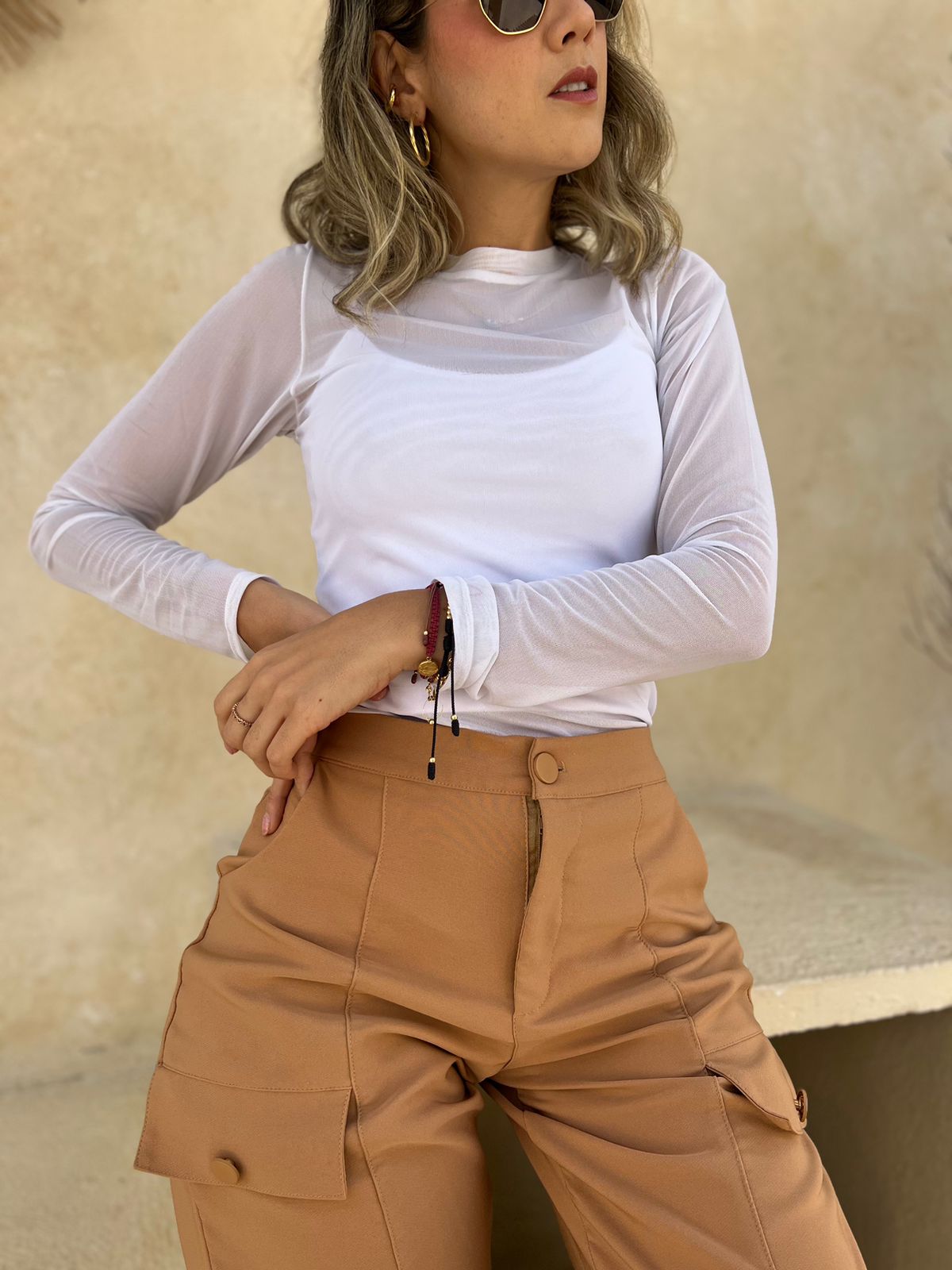 Blusa en maya Kenny