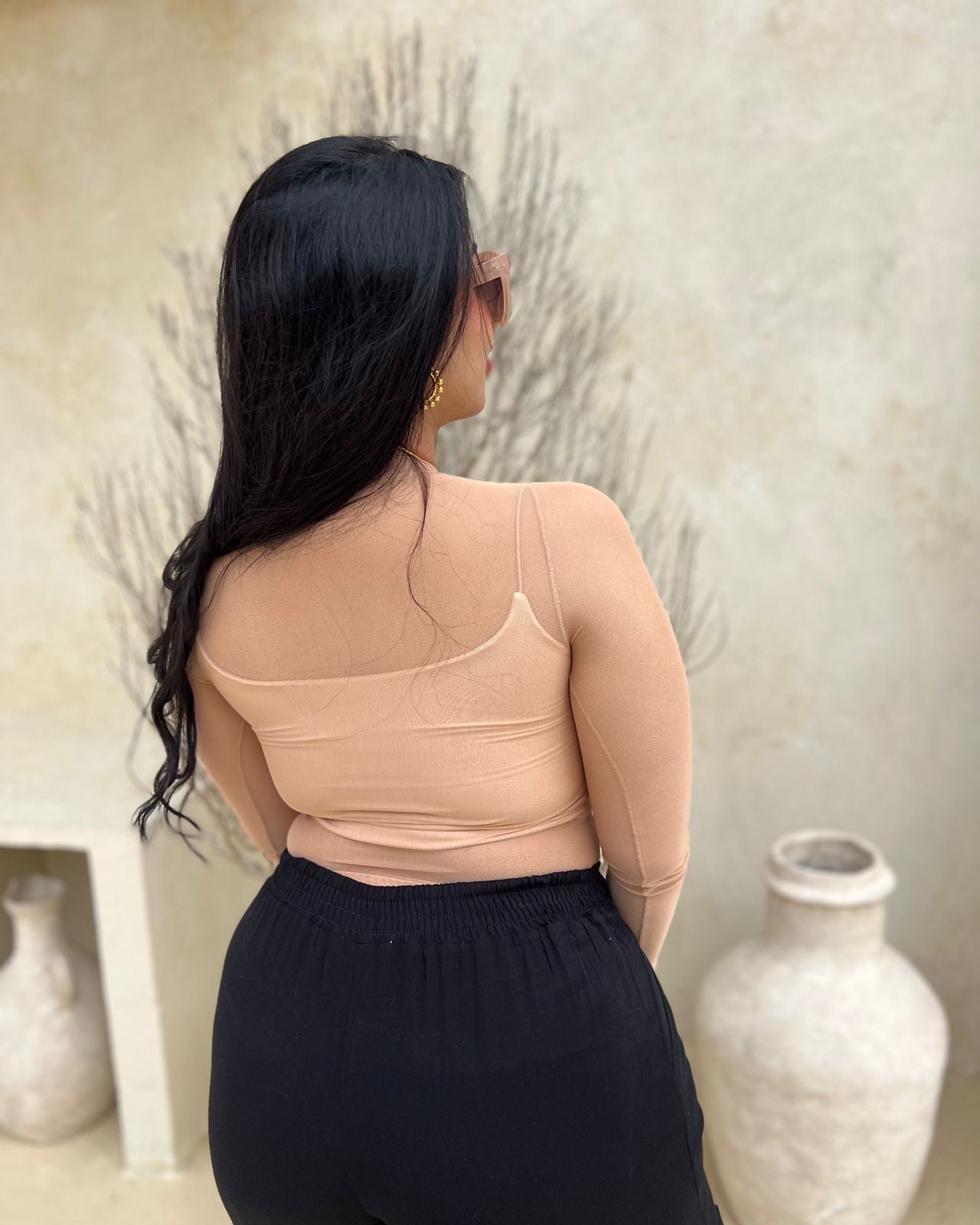 Blusa en maya Kenny