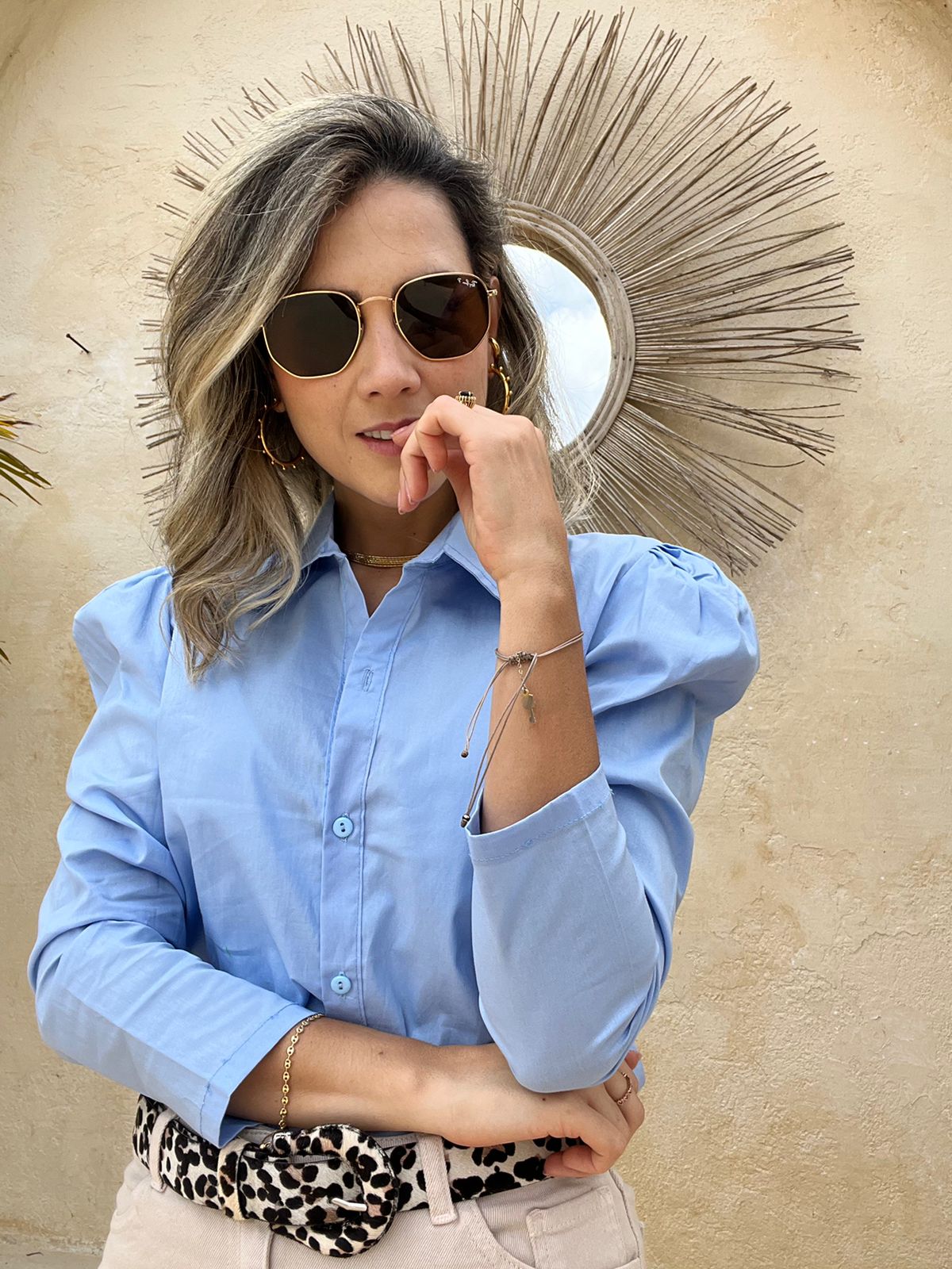 Blusa con Mangas Marelin