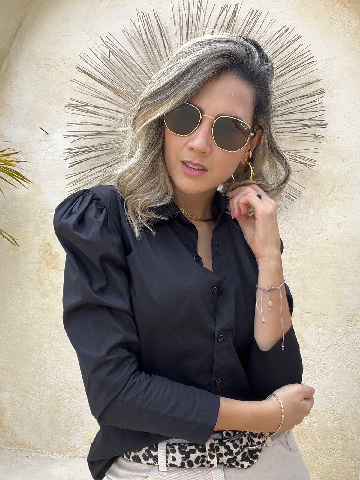 Blusa con Mangas Marelin