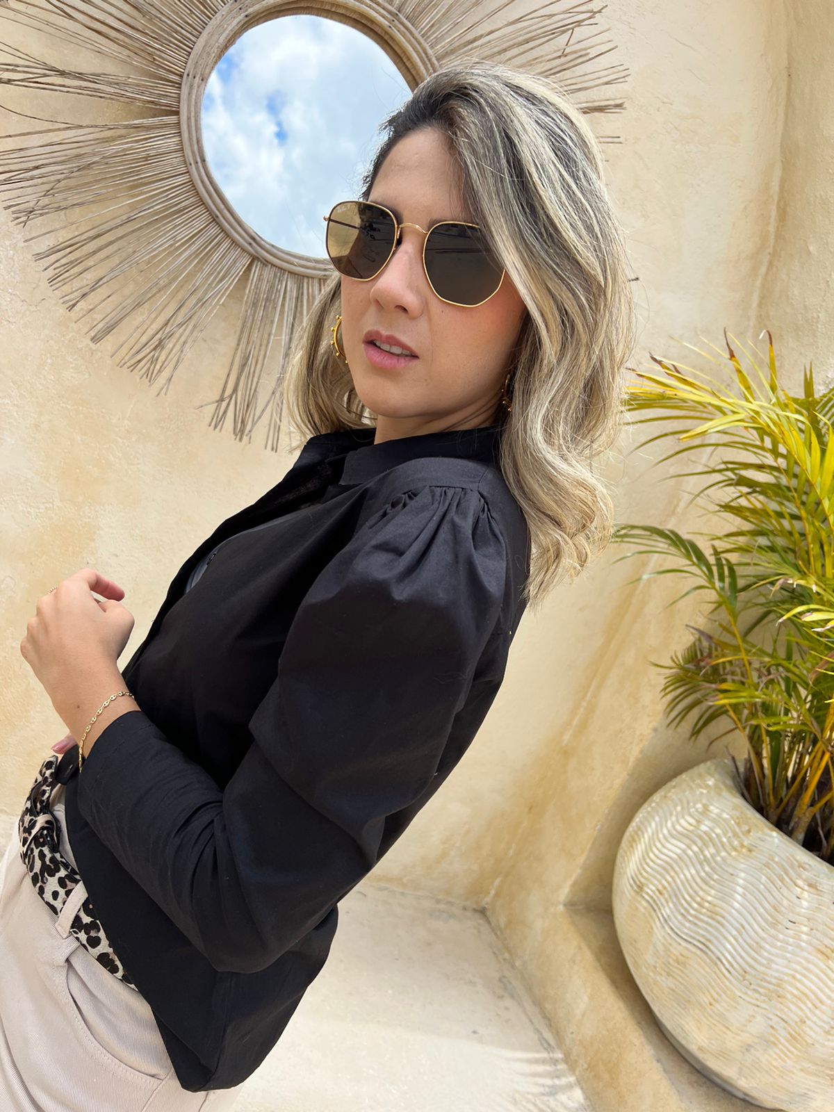 Blusa con Mangas Marelin