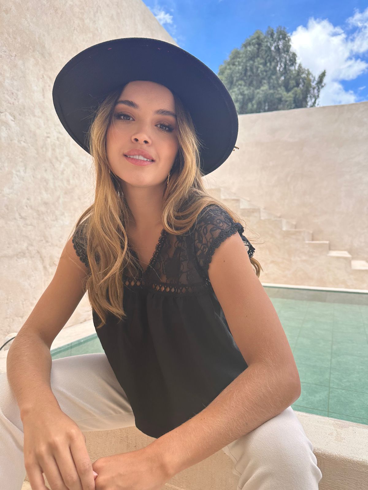 Blusa ojalillo Luzma