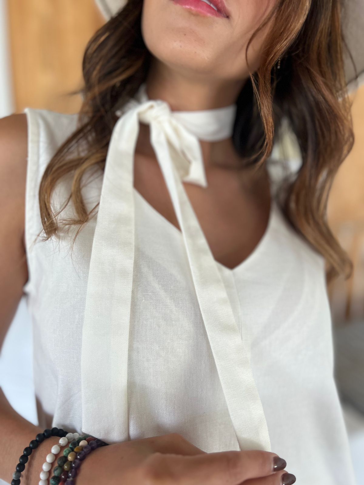 Vestido Lino Valentino