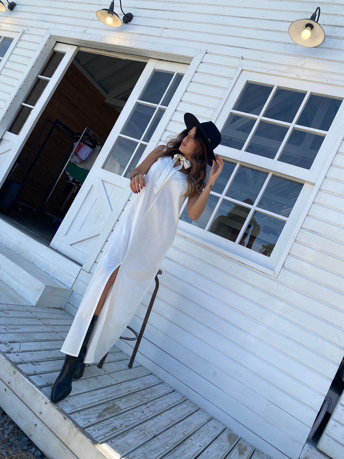 Vestido Lino Valentino