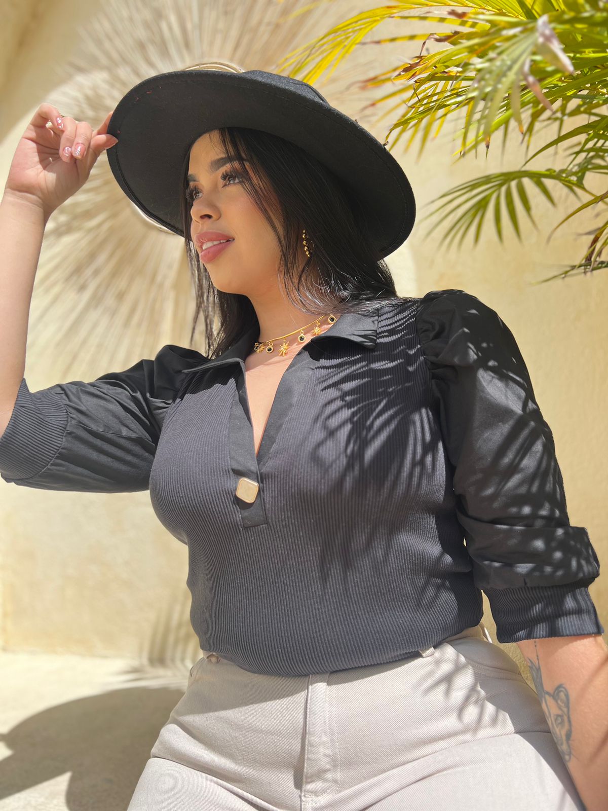 blusa Elegante Boldo