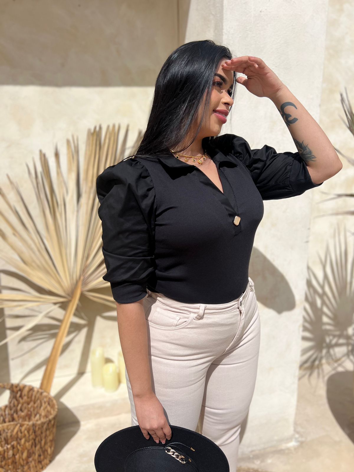 blusa Elegante Boldo