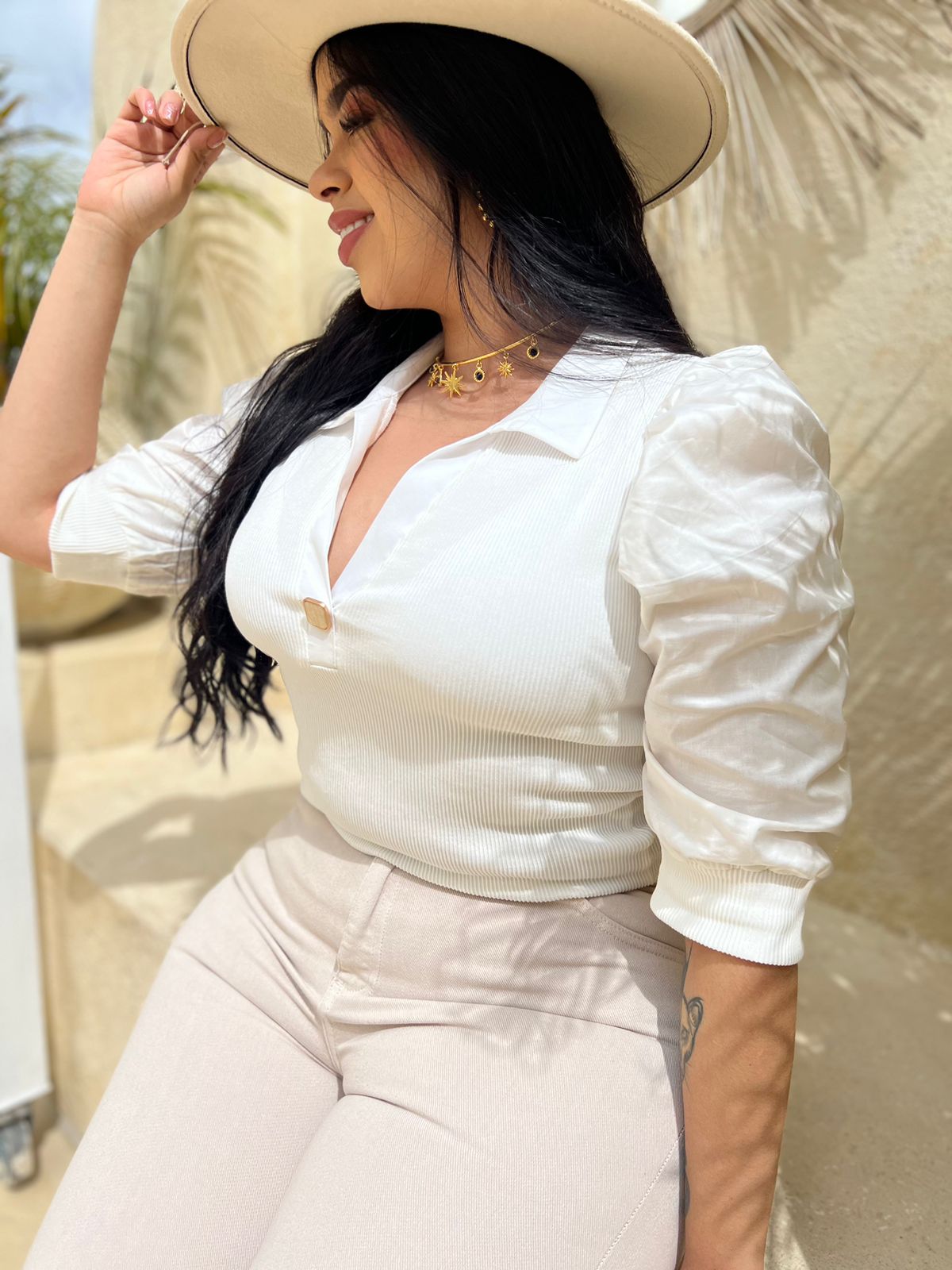 blusa Elegante Boldo