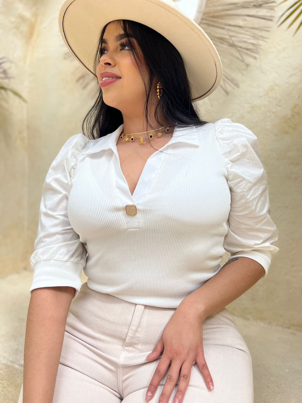 blusa Elegante Boldo