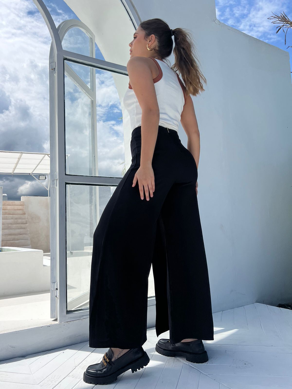 Falda Pantalon Elegante Mango
