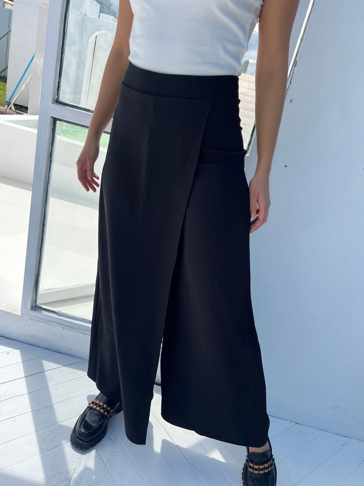 Falda Pantalon Elegante Mango