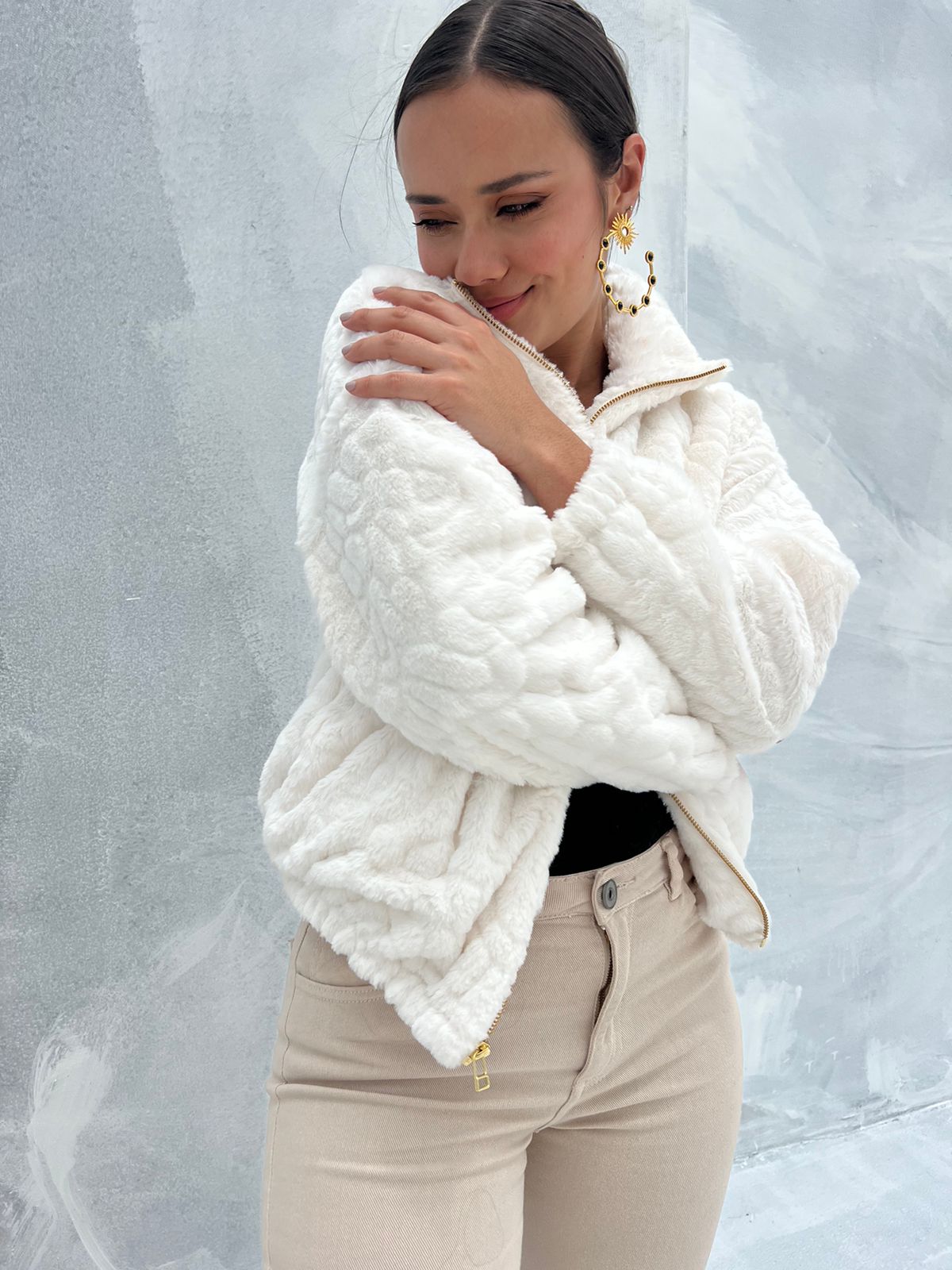 Chaqueta Peluda Caniche