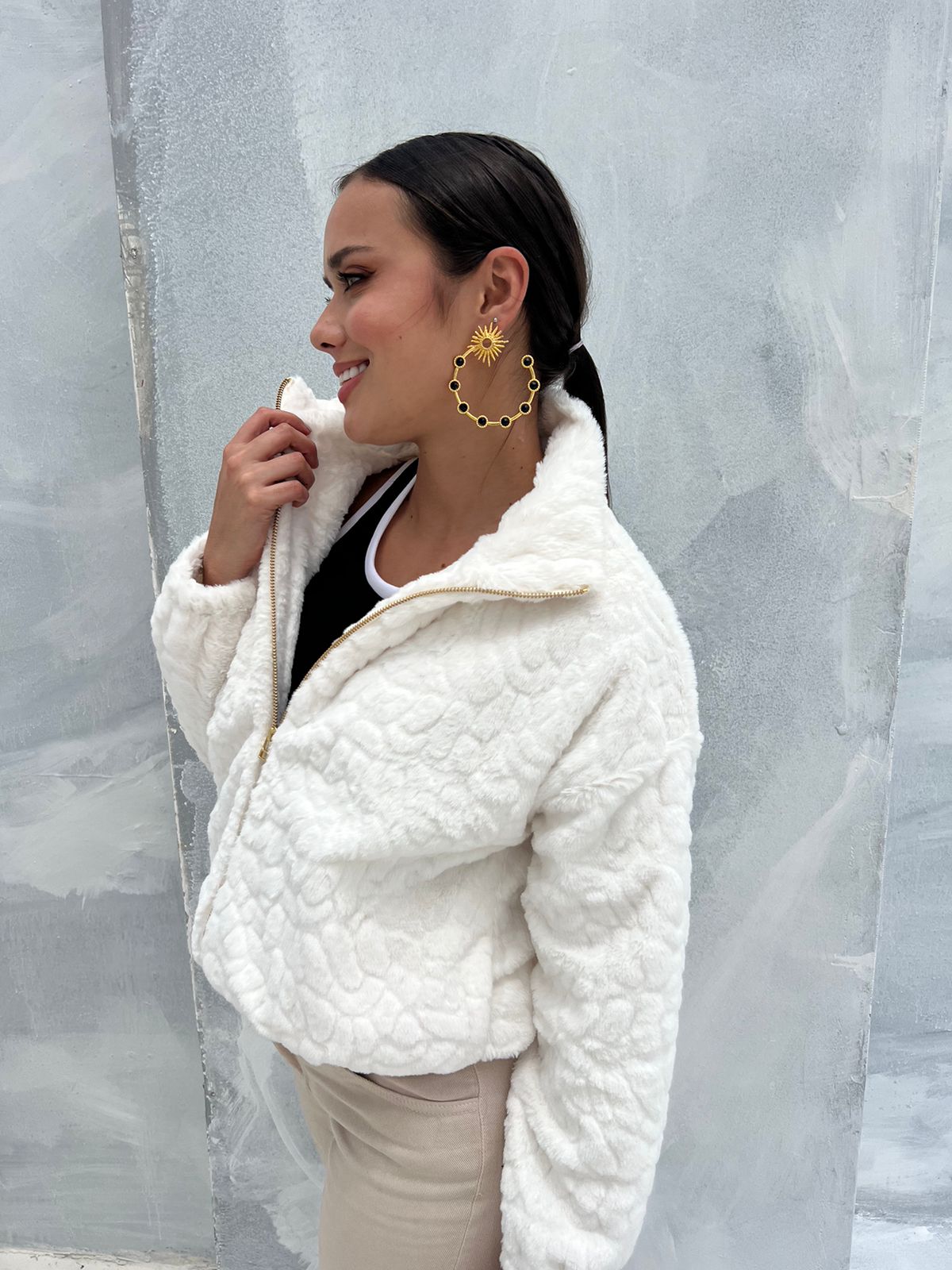 Chaqueta Peluda Caniche