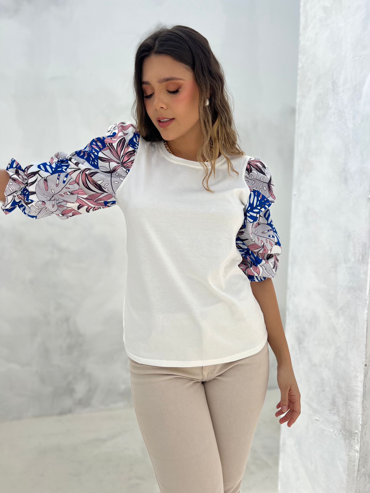Blusa Manga Larga Susan