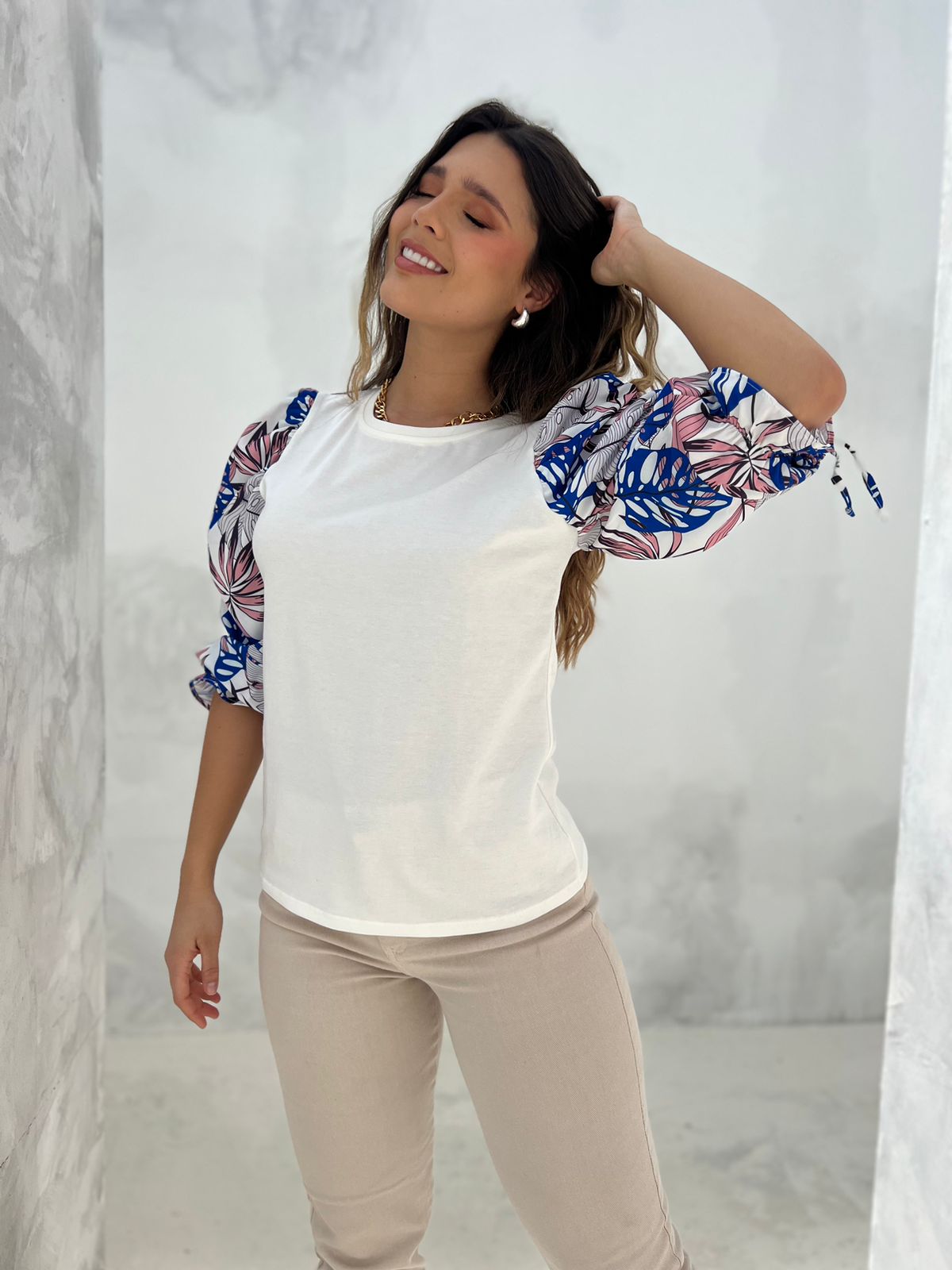 Blusa Manga Larga Susan