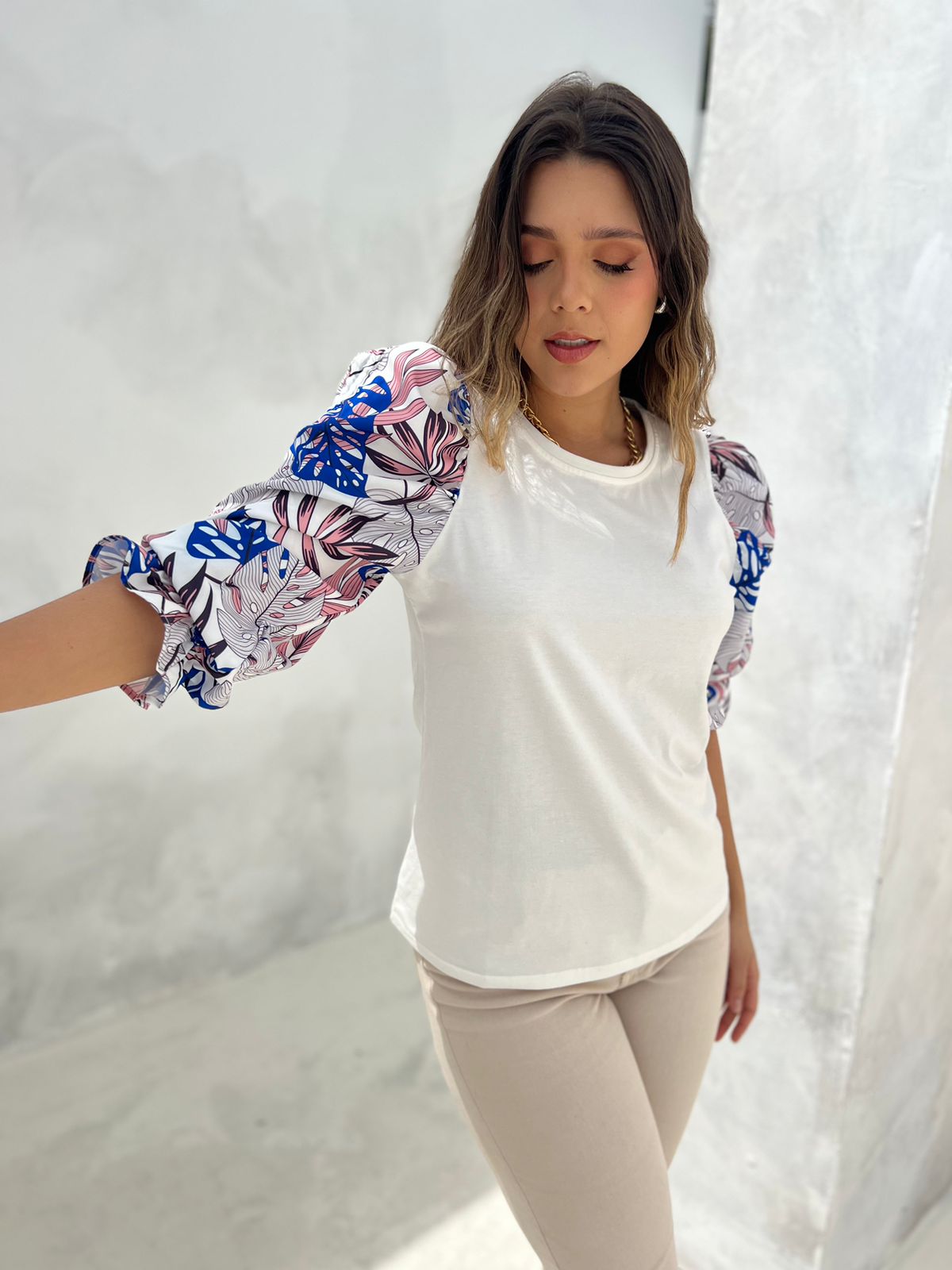 Blusa Manga Larga Susan