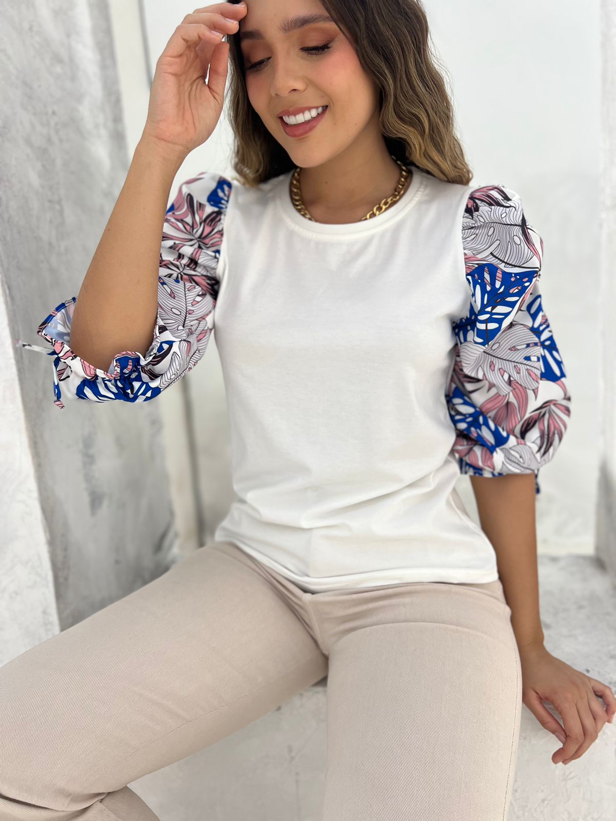 Blusa Manga Larga Susan