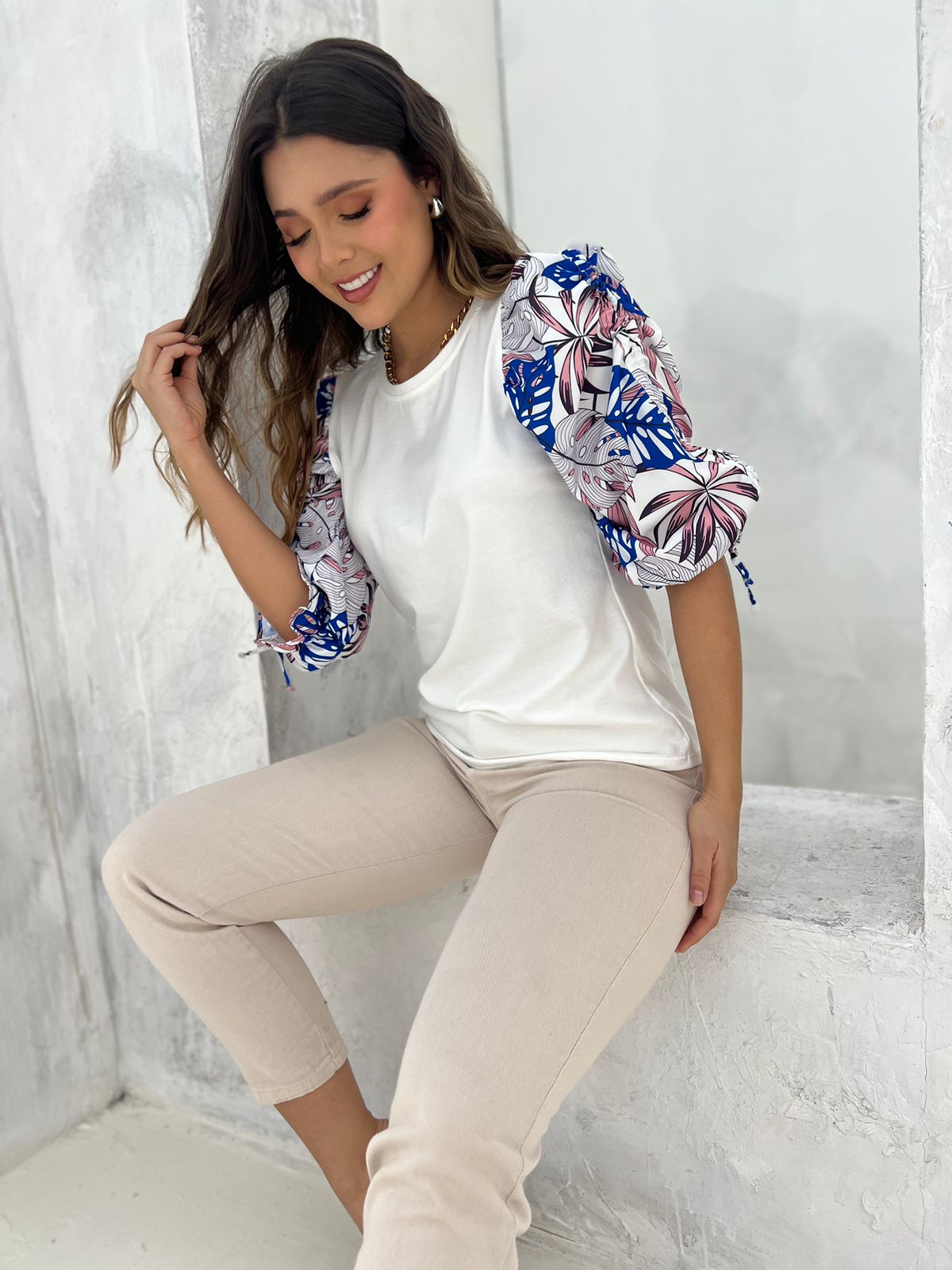 Blusa Manga Larga Susan