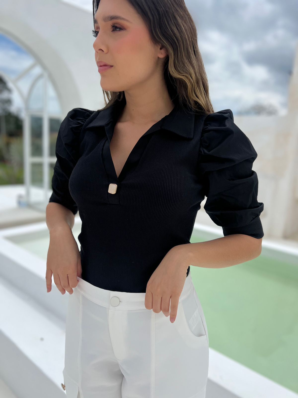 blusa Elegante Boldo