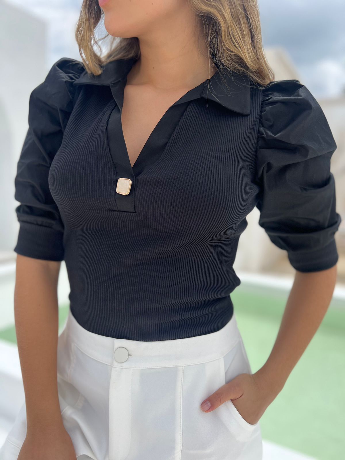 blusa Elegante Boldo