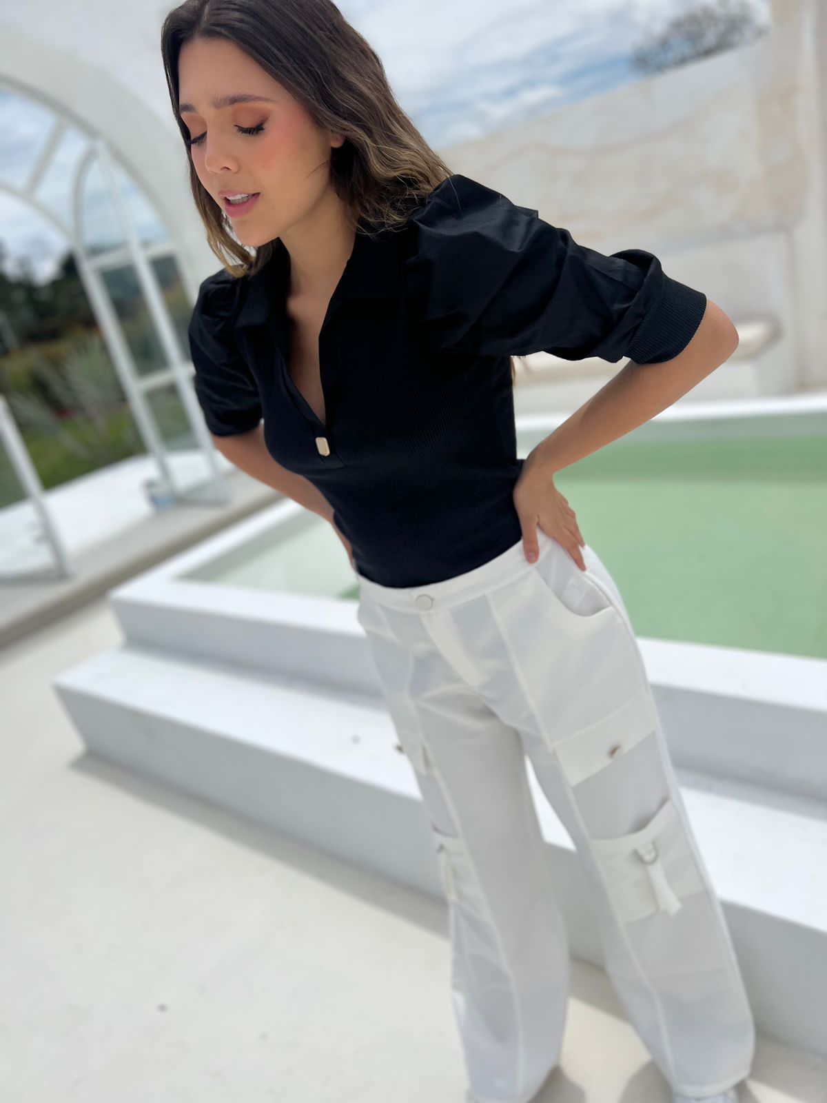 blusa Elegante Boldo