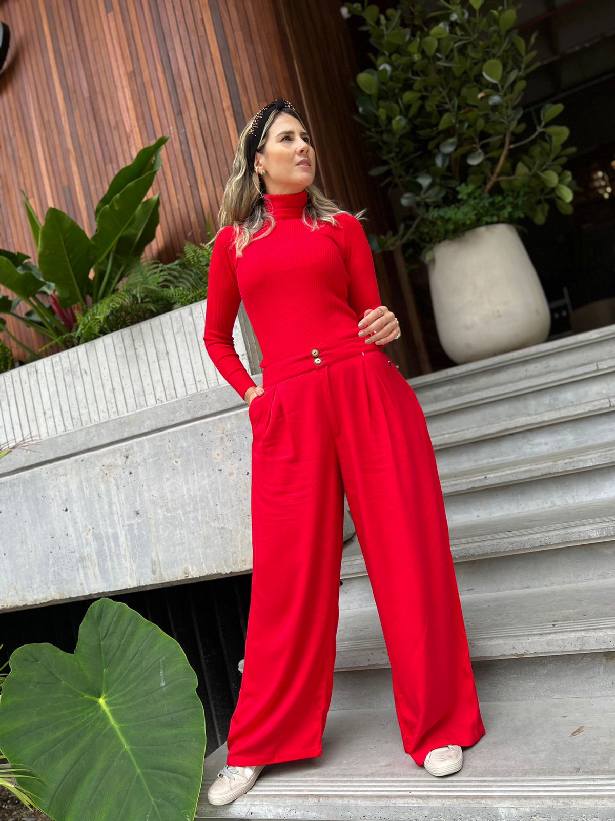 Pantalón Silueta Amplia Cindy