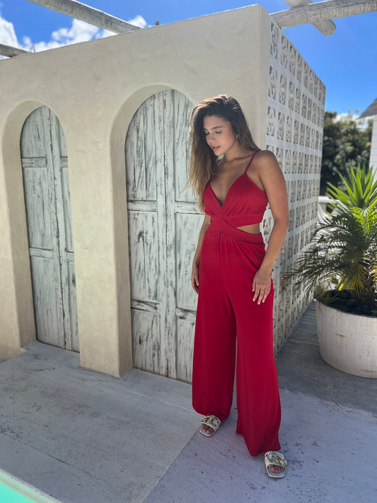 Enterizo Rojo Tatiana