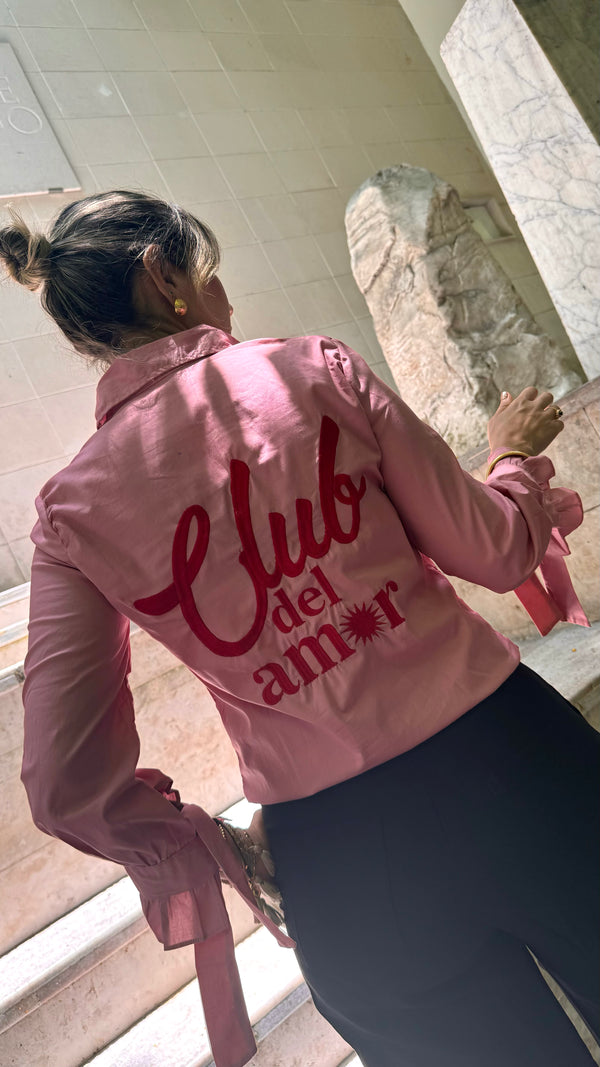Camisera Popelina, con bordados Marbel
