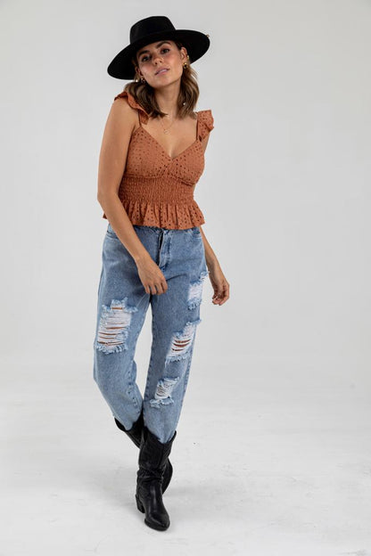 Blusa Ojalillo Pluma