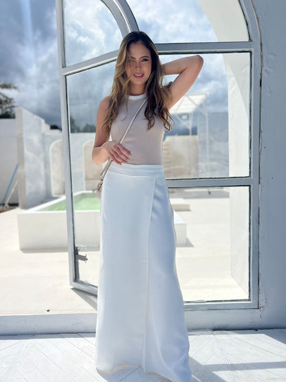 Falda Pantalon Elegante Mango